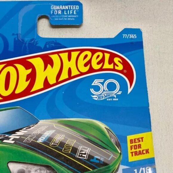 Hot Wheels Tour De Fast 77/365 Green HW Sports 1/10 Best For Track 1:64 NIP 2017 - Picture 9 of 15